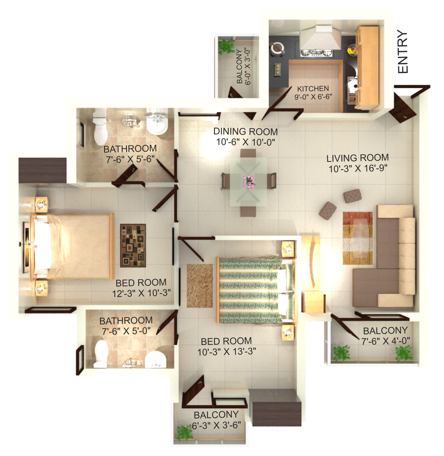 2BHK